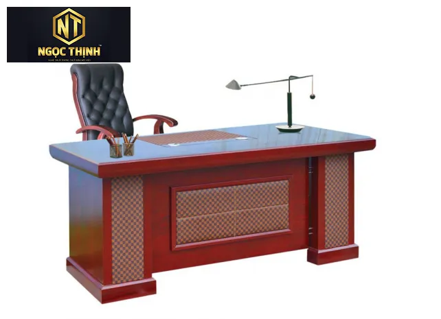 Bàn lãnh đạo sơn PU cao cấp mặt chữ nhật DT1890H15 Bàn lãnh đạo sơn PU cao cấp mặt chữ nhật DT1890H15